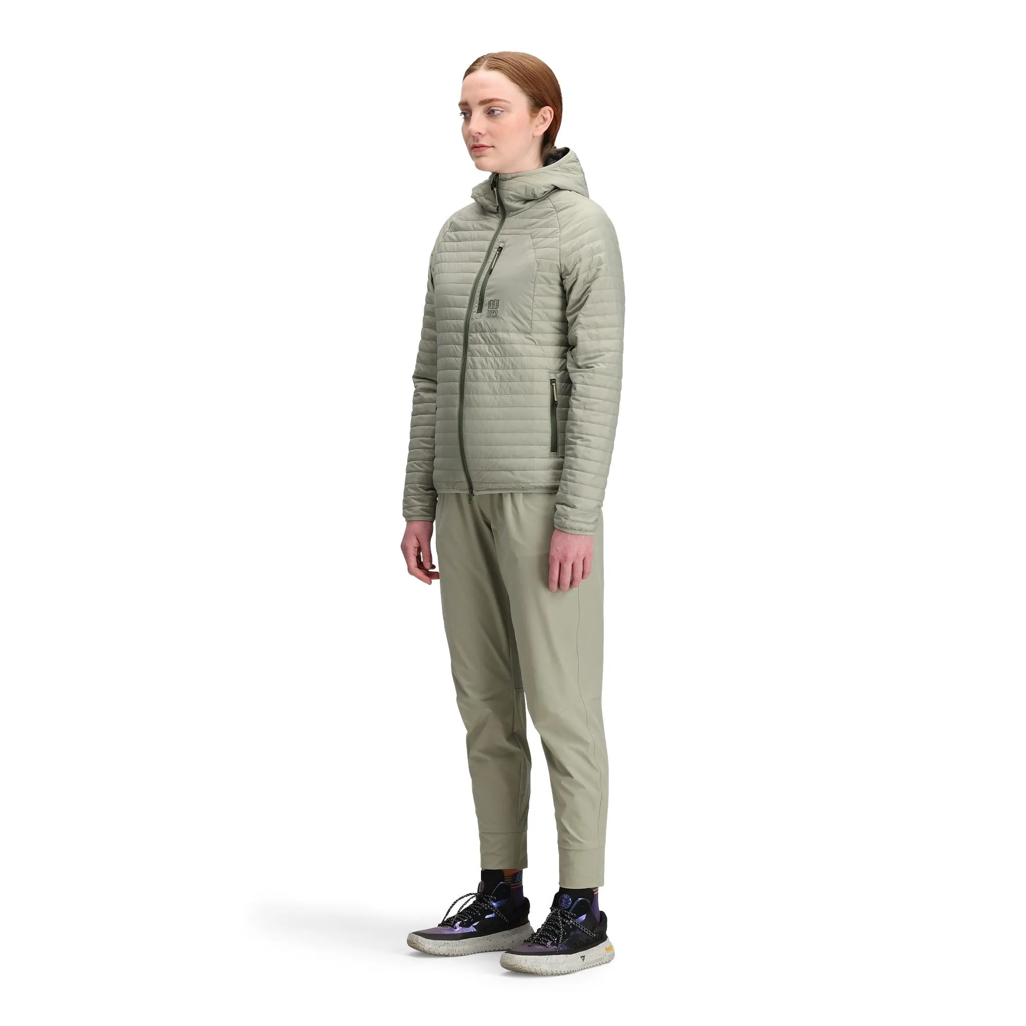 Global Puffer Hoodie - Women's