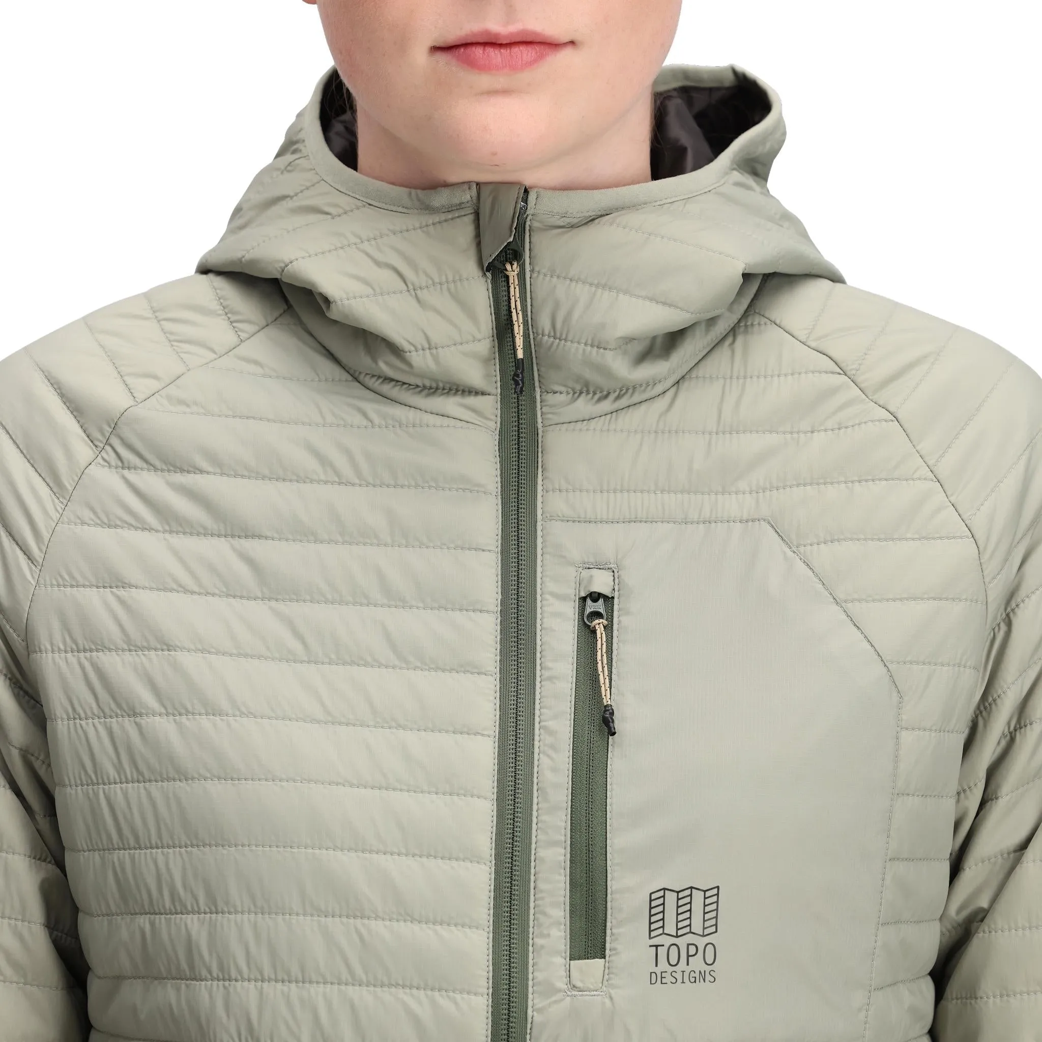 Global Puffer Hoodie - Women's