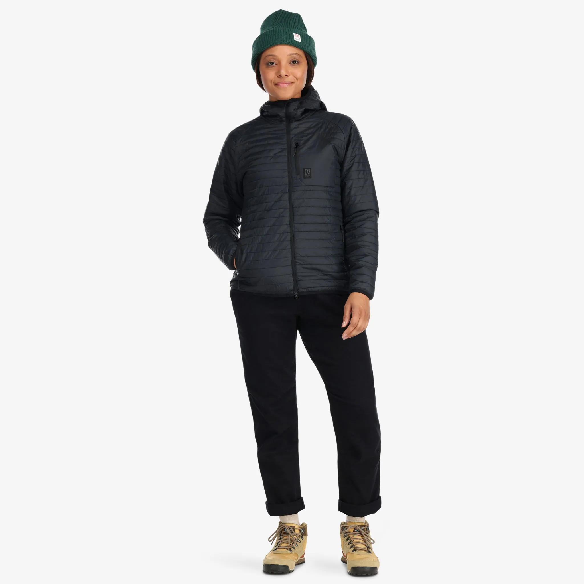 Global Puffer Hoodie - Women's