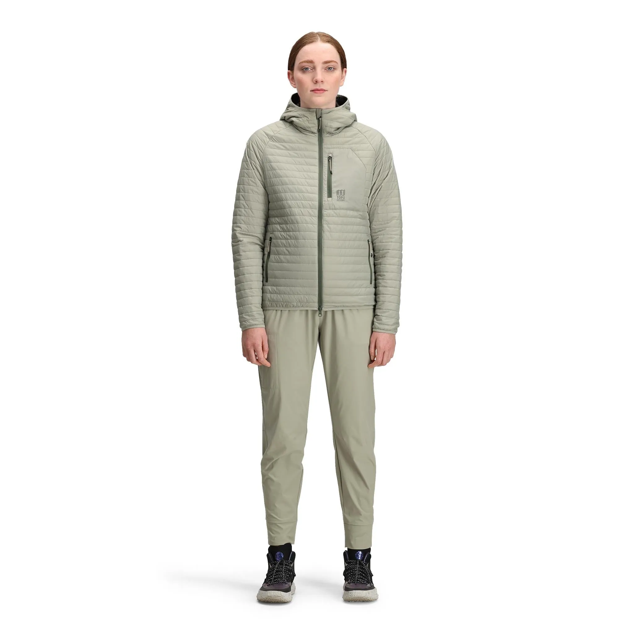 Global Puffer Hoodie - Women's