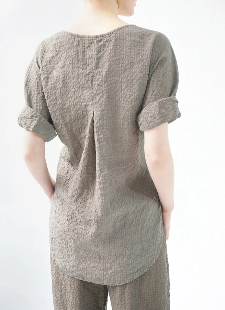 HARLOWE TOP (OLIVETTE, OCHRE, SCARLET, SAPPHIRE)