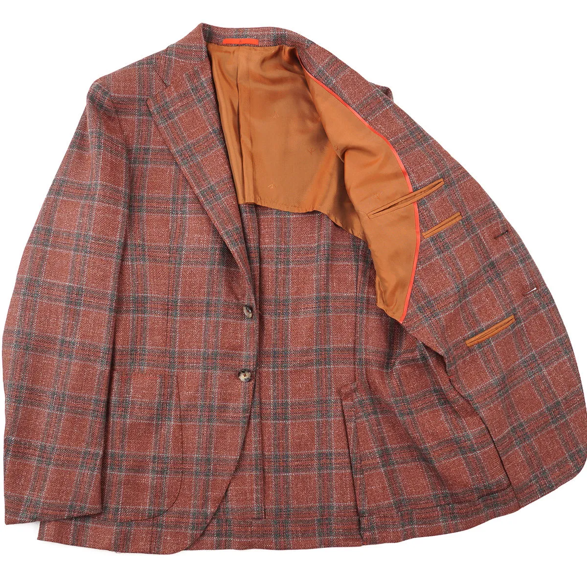 Isaia 'Marechiaro' Wool-Silk-Linen Sport Coat