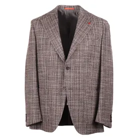 Isaia Textured Wool and Silk Sport Coat