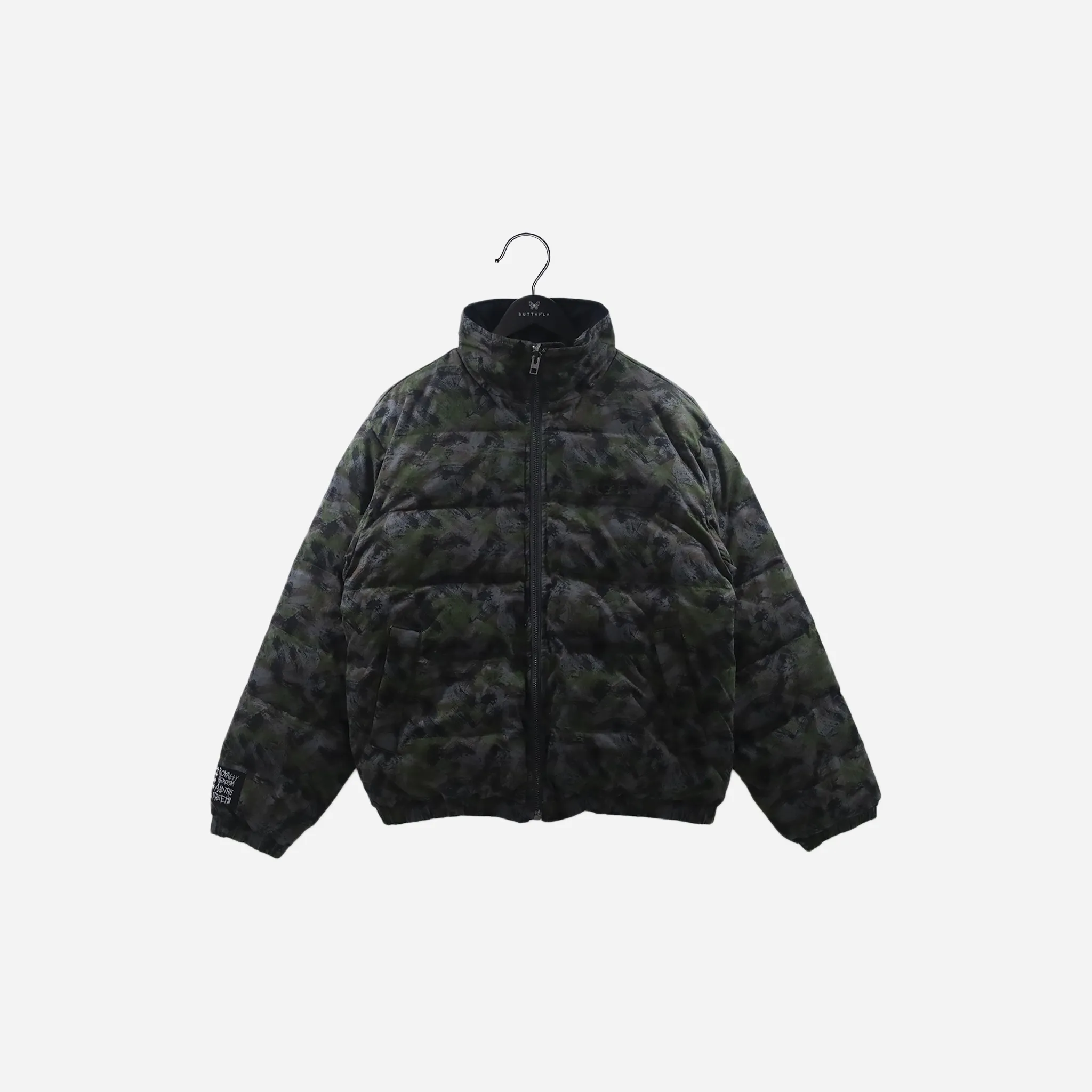 Ksubi Amnesia Reversible puffer jacket camo MPS23JK016
