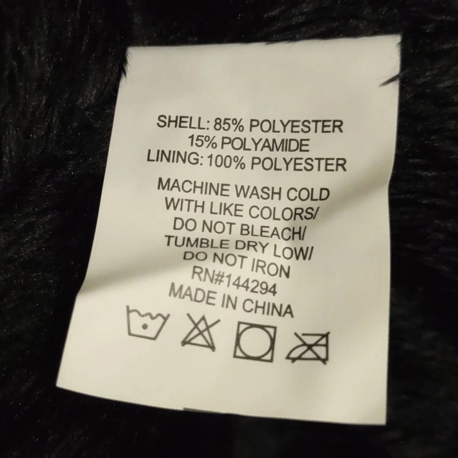 LeeHanton Three Quarter Length Military Style Parka Jacket Black XL