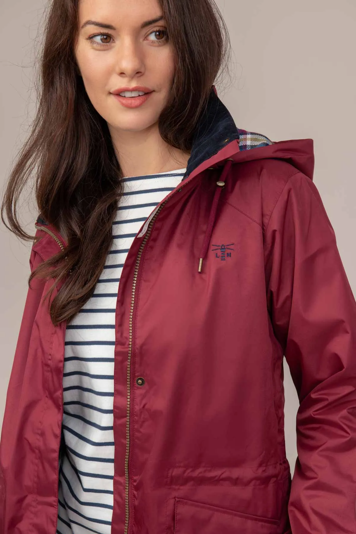 LIGHTHOUSE Kendal Raincoat - Berry