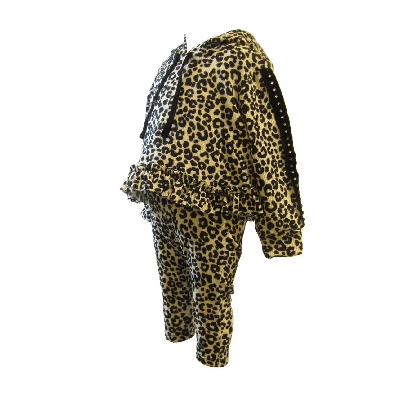 Little Mass Leopard Tunic w/Leggings