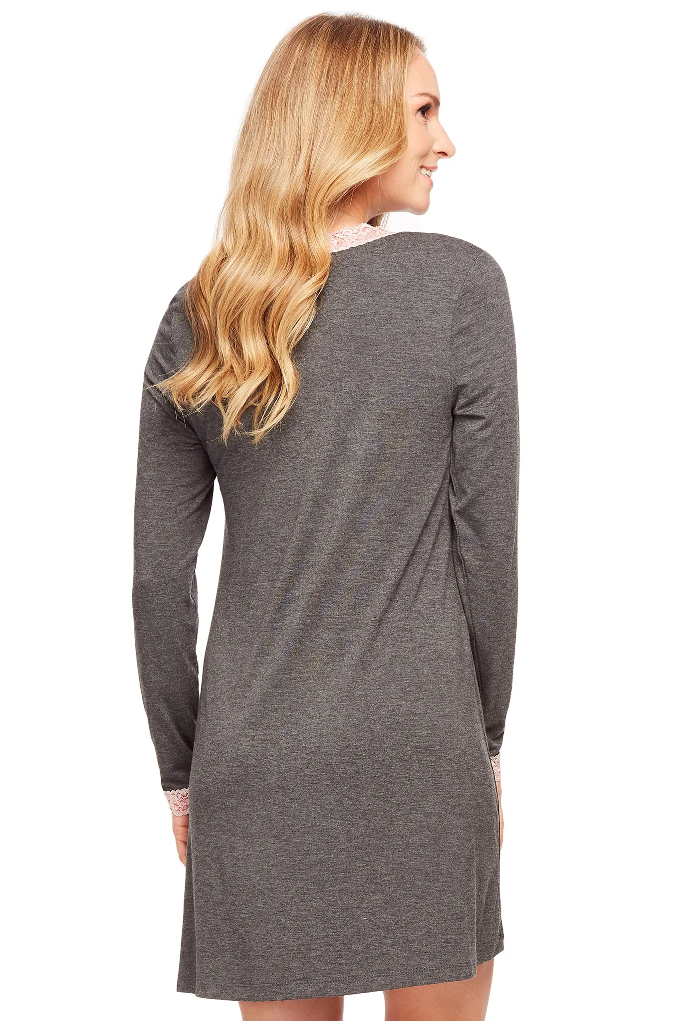 Long-Sleeve Night Shirt