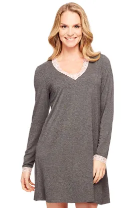 Long-Sleeve Night Shirt
