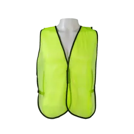 LVM-0/OVM-0 ANSI Non-Rated Mesh Safety Vest - No Reflective Tape
