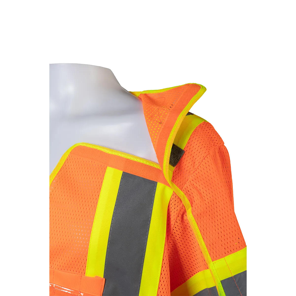 LVM3/OVM3-5PB-CB1 ANSI 107-Class 3 High-Vis Mesh Breakaway Short Sleeve Vest Two Tone Deluxe