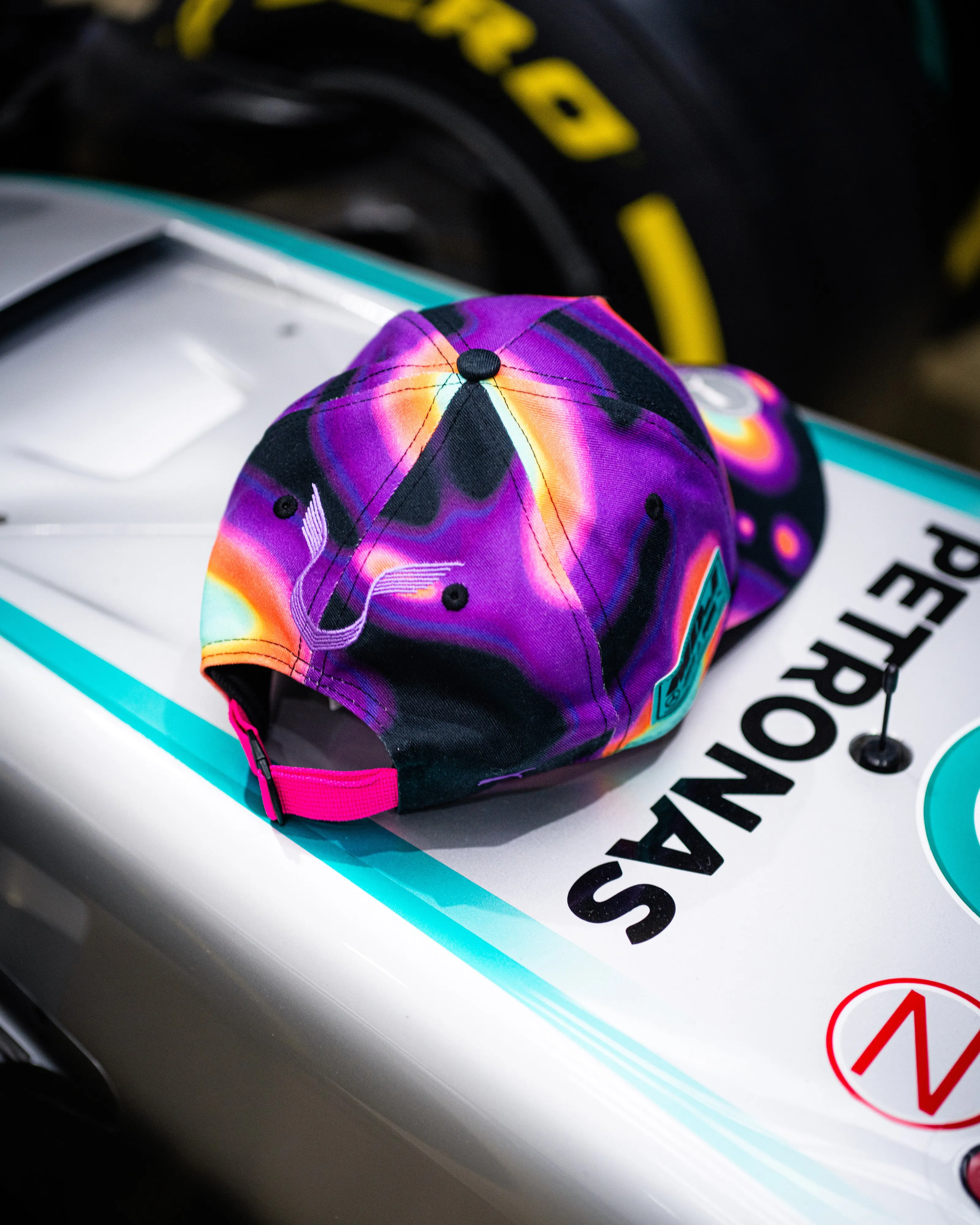 Mad Dog Jones x Mercedes-AMG F1 x PUMA Lewis Hamilton Special Edition Miami Cap