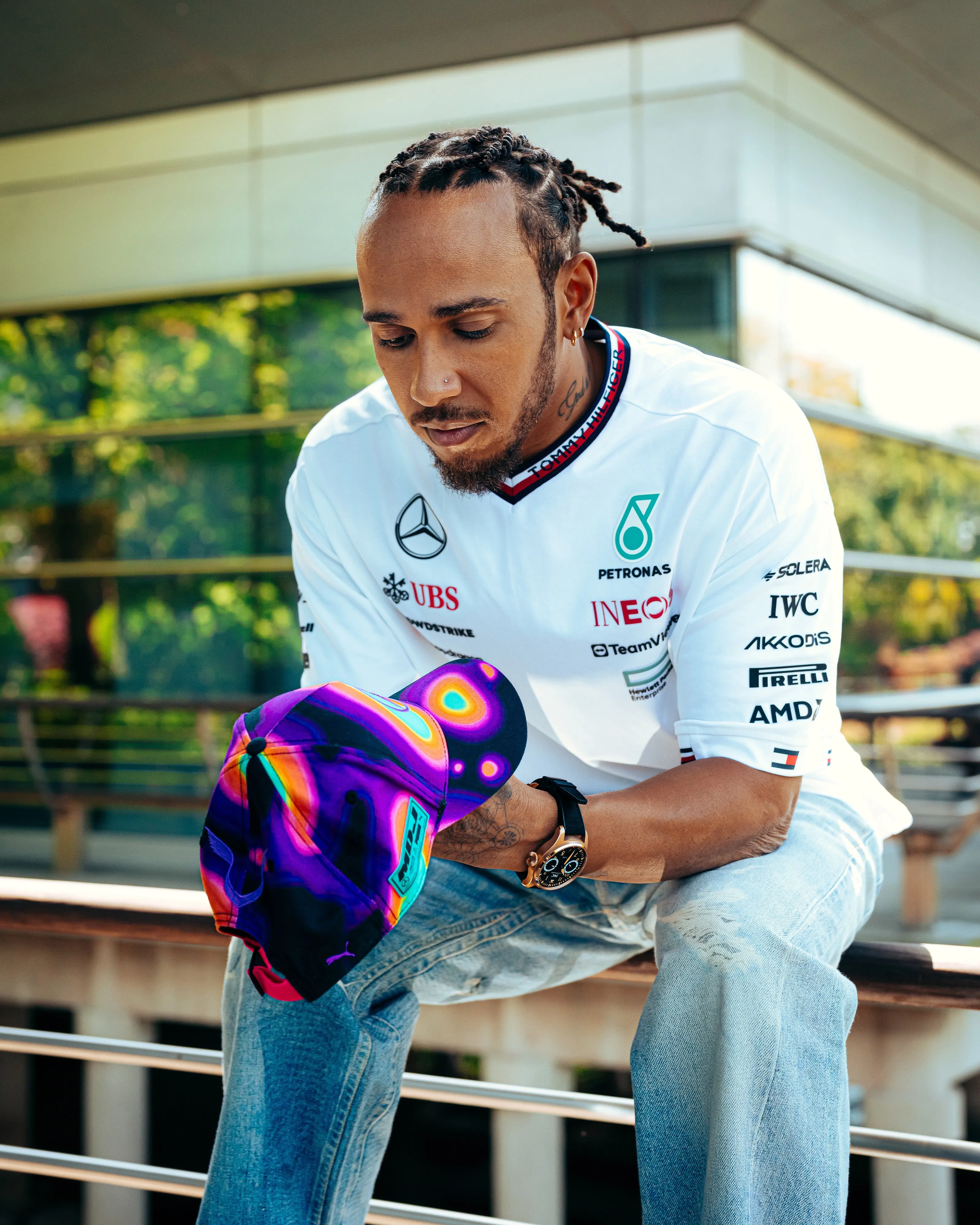 Mad Dog Jones x Mercedes-AMG F1 x PUMA Lewis Hamilton Special Edition Miami Cap
