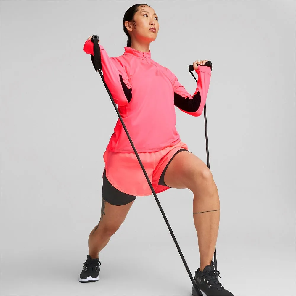 Maglia PUMA Run Favorite 14 Zip Donna