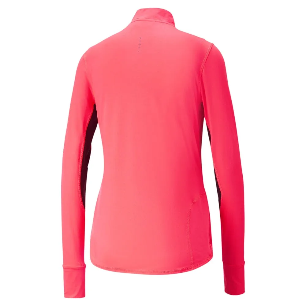 Maglia PUMA Run Favorite 14 Zip Donna