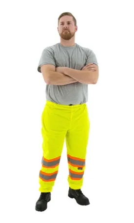 Majestic 75-2501 Hi-Vis Mesh Pants DOT Striping ANSI E