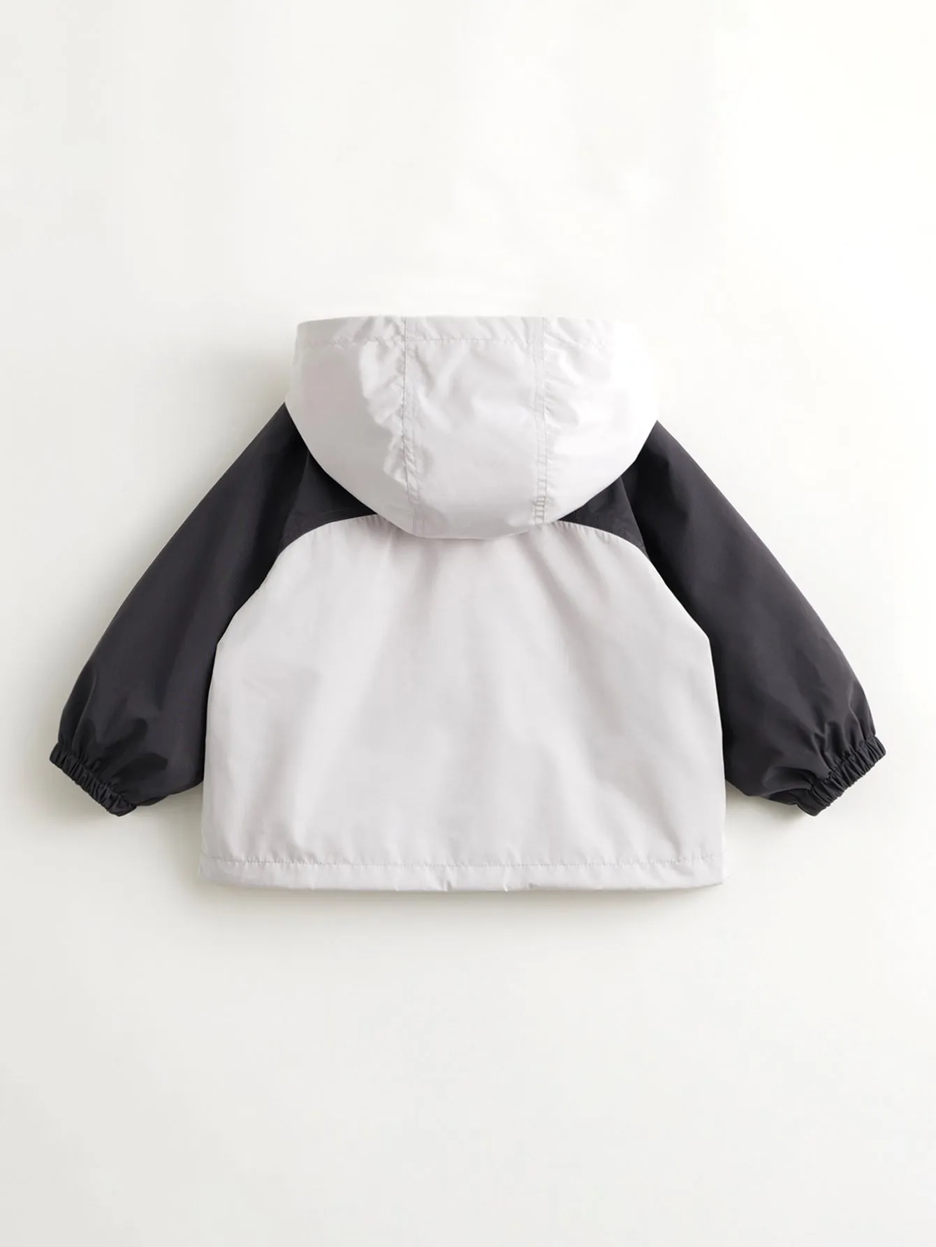 MARC & JANIE Boys Color Block Hooded Jacket Windbreaker 240260
