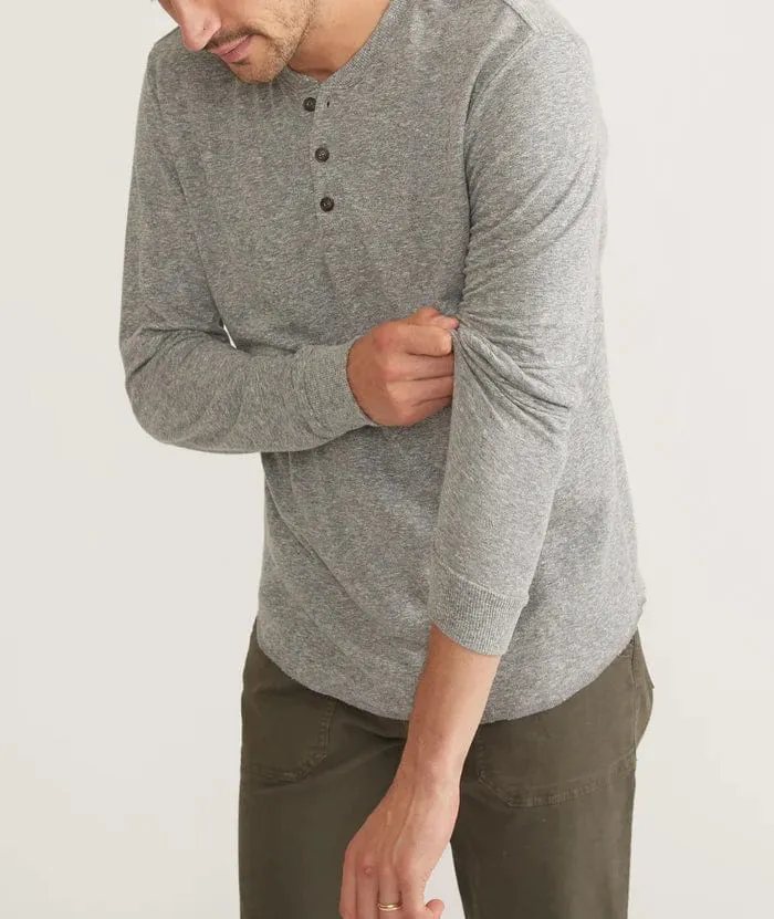 Marine Layer Double Knit Henley - Men's
