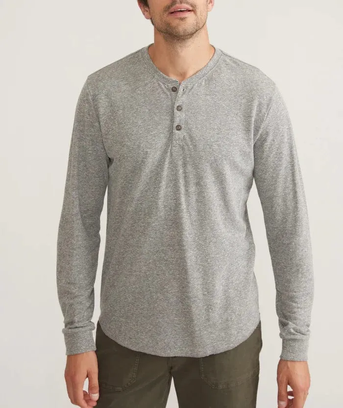 Marine Layer Double Knit Henley - Men's