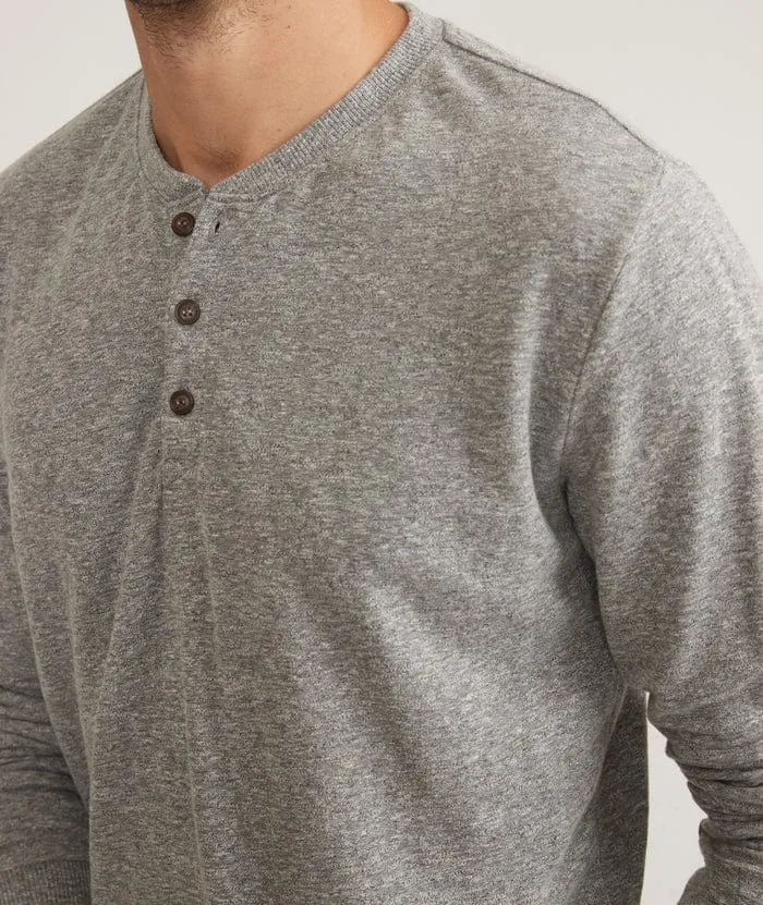 Marine Layer Double Knit Henley - Men's