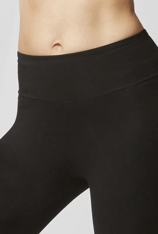 Medium Compression Waisted Biker Short Black