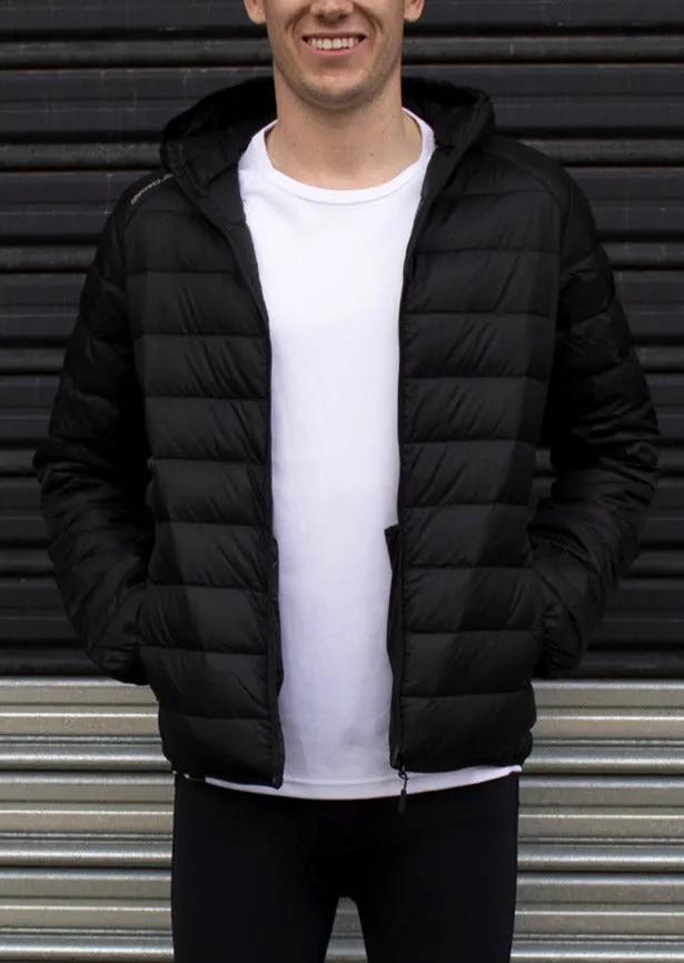 Men's 400 Down Puffer Jacket - BLACK