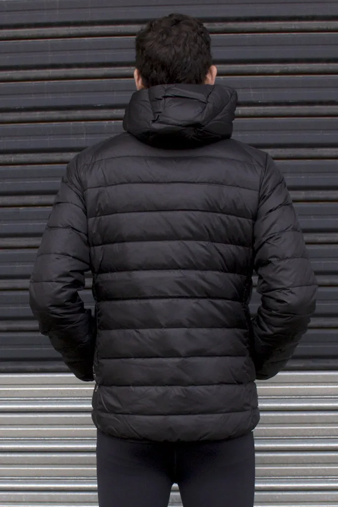 Men's 400 Down Puffer Jacket - BLACK