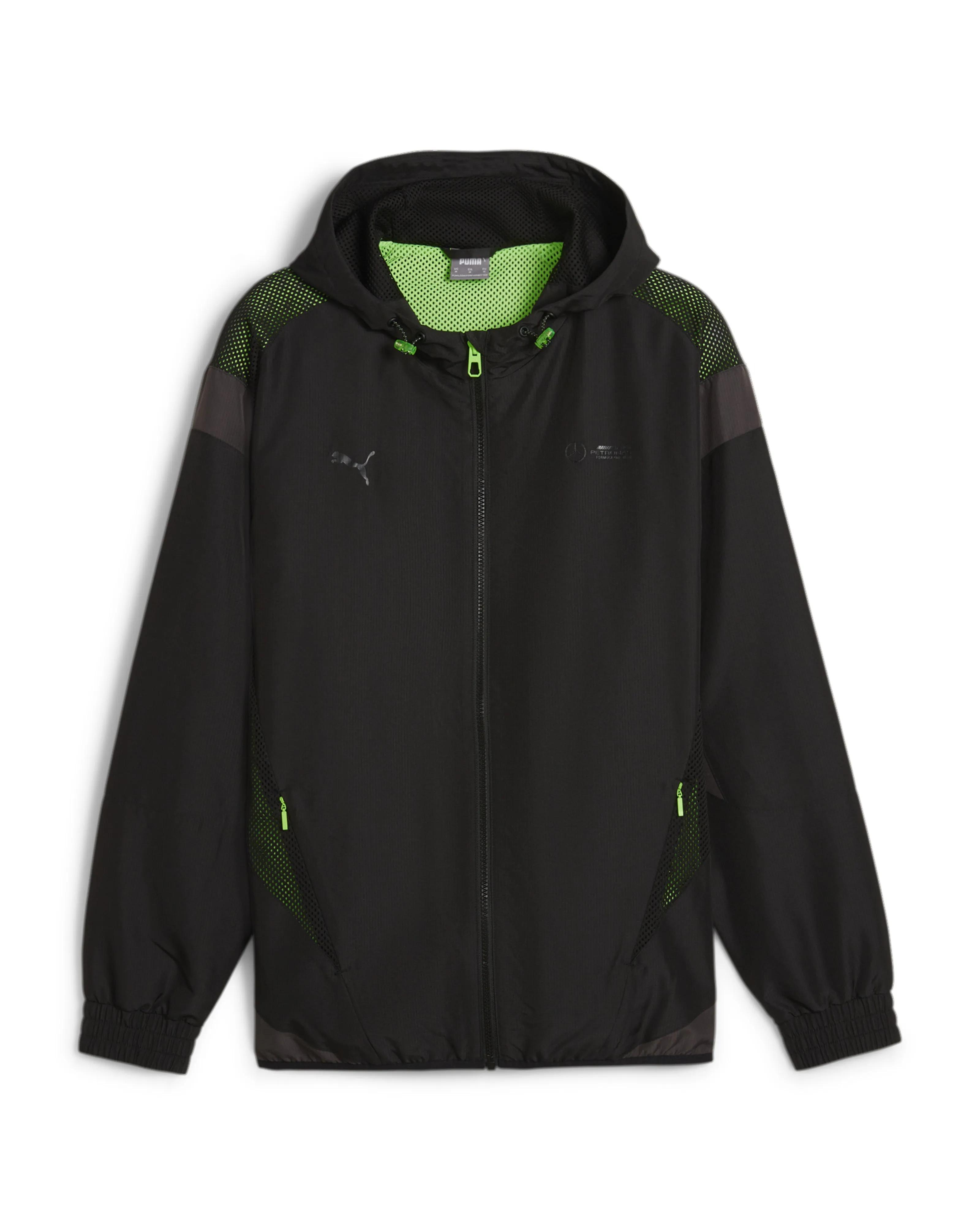 Mens Puma Statement Woven Jacket Black