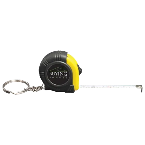 Mini Tape Measure Keychain - Your Logo