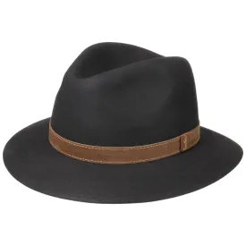 Nero Pack Away Hat by Borsalino
