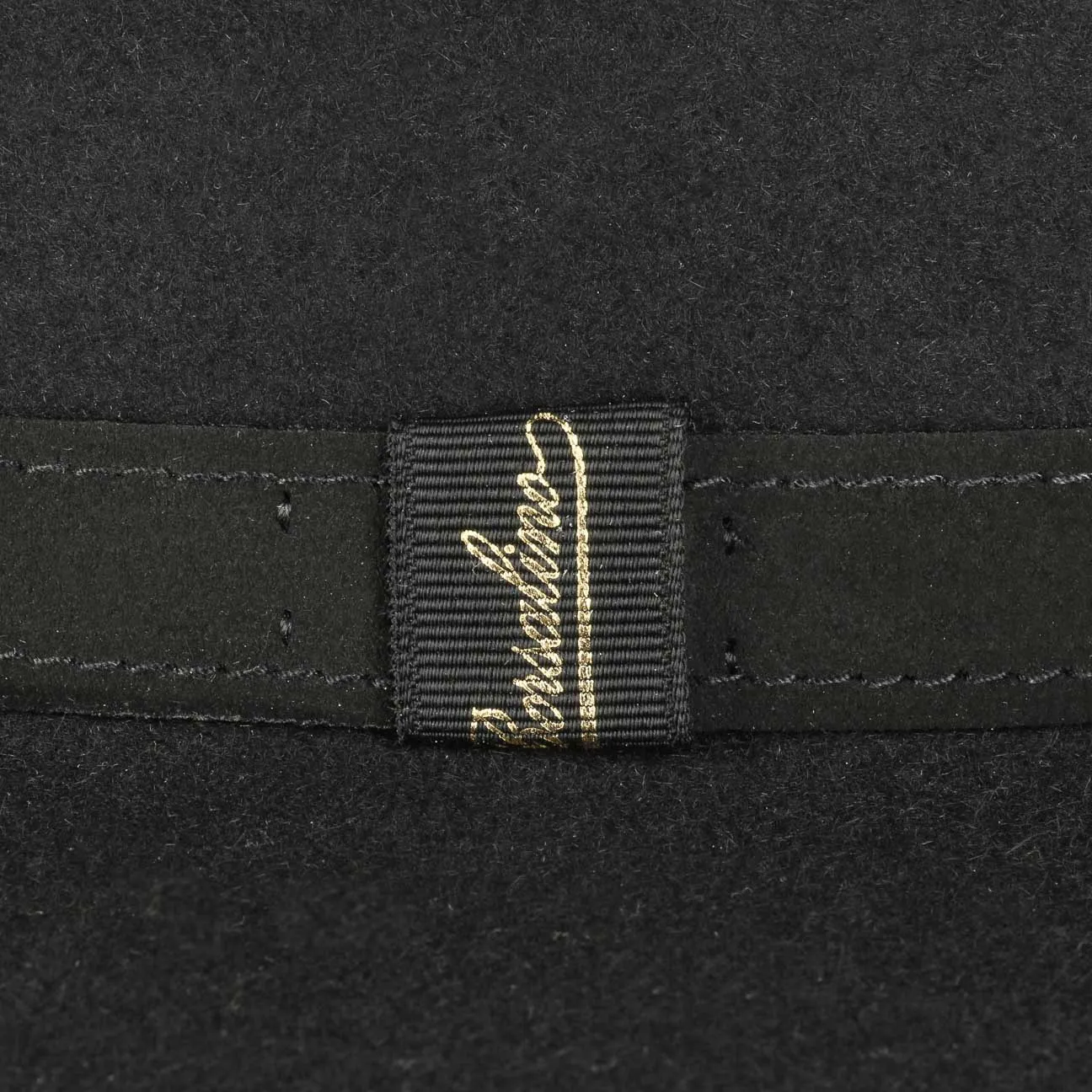 Nero Pack Away Hat by Borsalino
