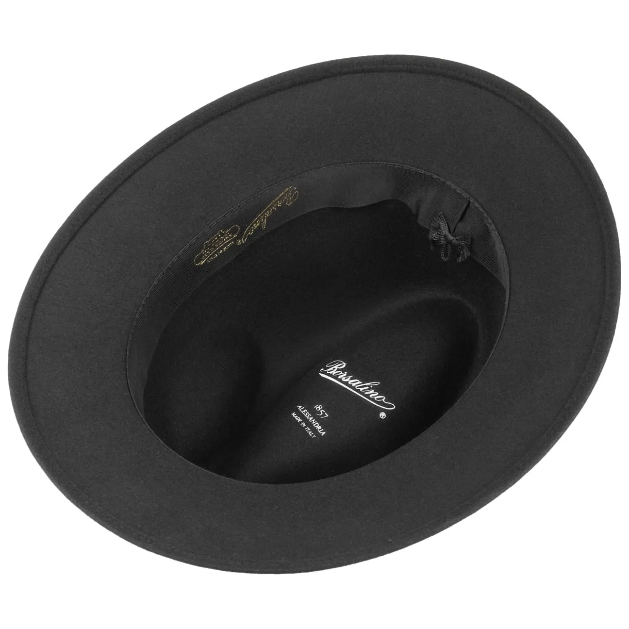 Nero Pack Away Hat by Borsalino