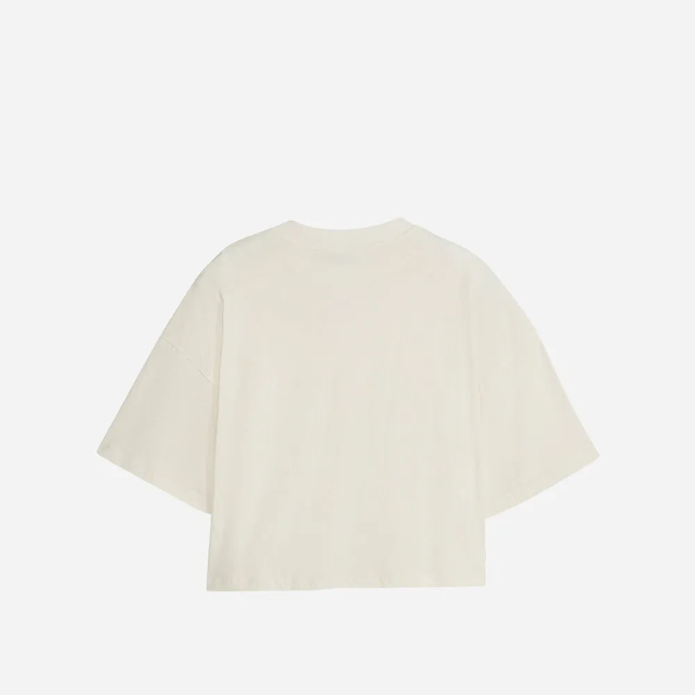 Áo Crop-Top Nữ Puma Classics Oversized - Trắng