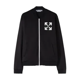 OFF-WHITE Single Arrow Track Jacket Black