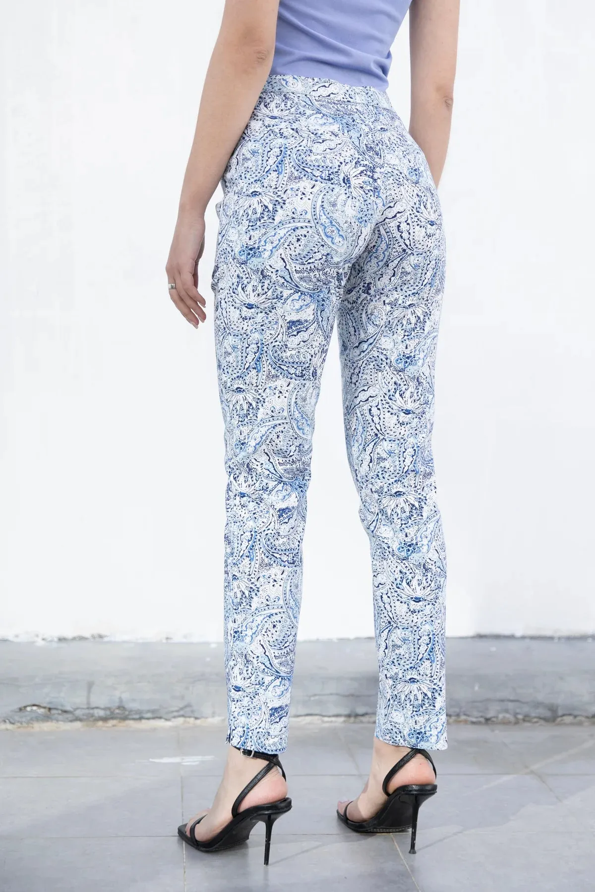 Orange by Fashion Village Sale, BRP-230 Cleopatra Printed Pant 50% Off Regular Price