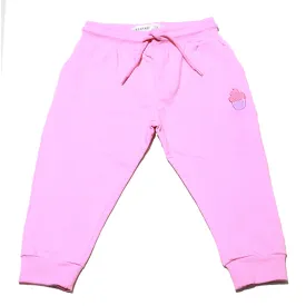 Pink Embroidery Track Pant