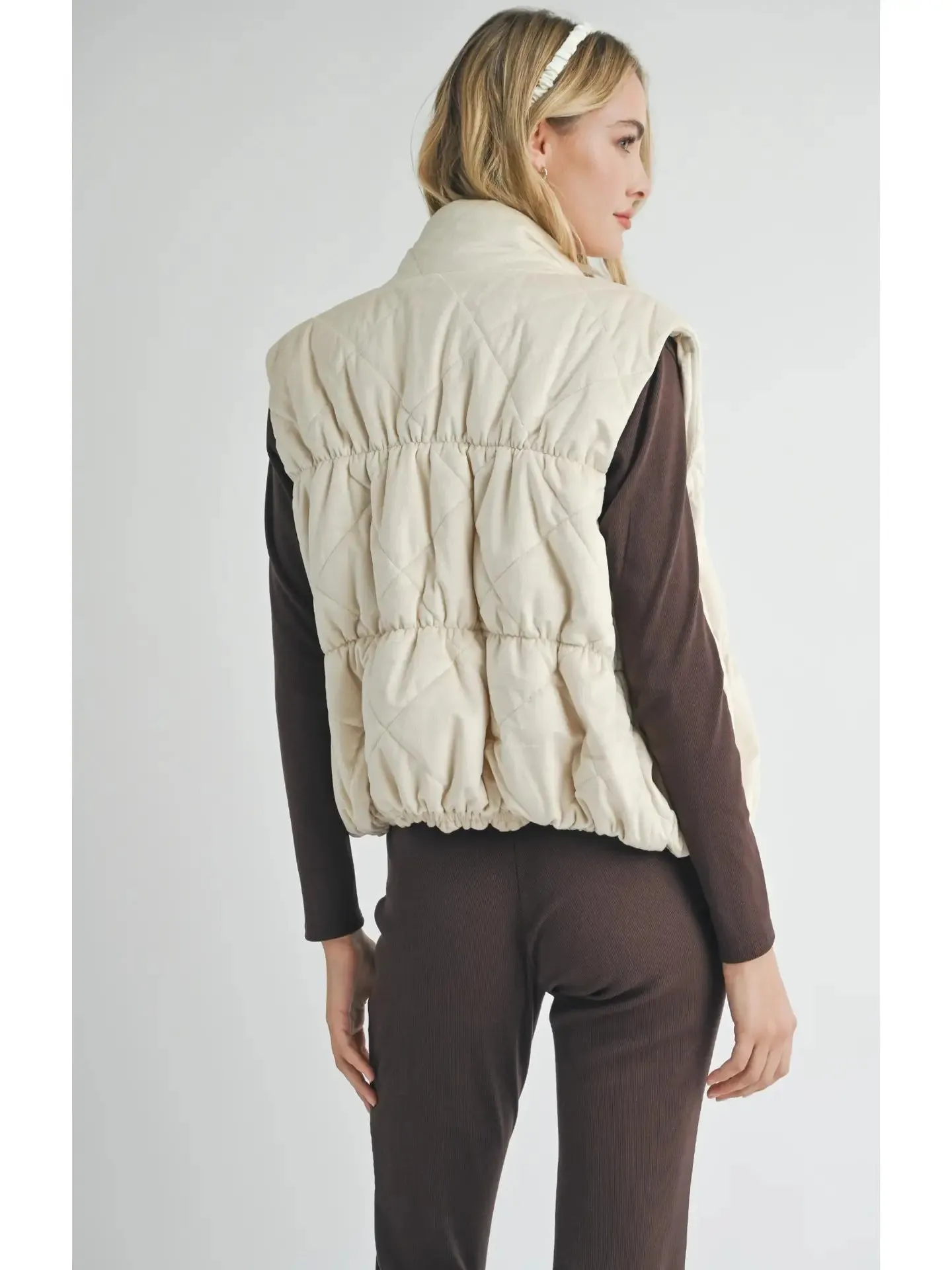 Sadie & Sage Cosmic Quilted Vest