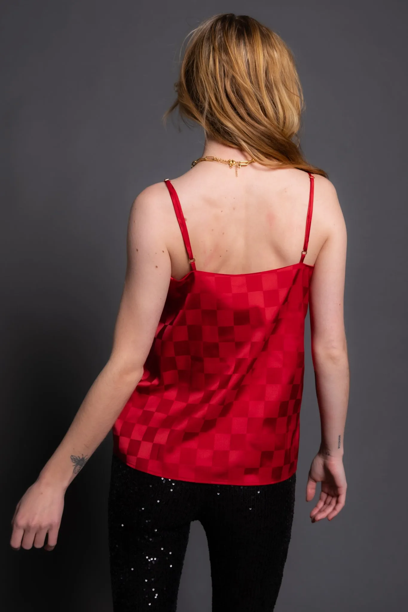 Show Me Your Mumu Spotlight Satin Tank