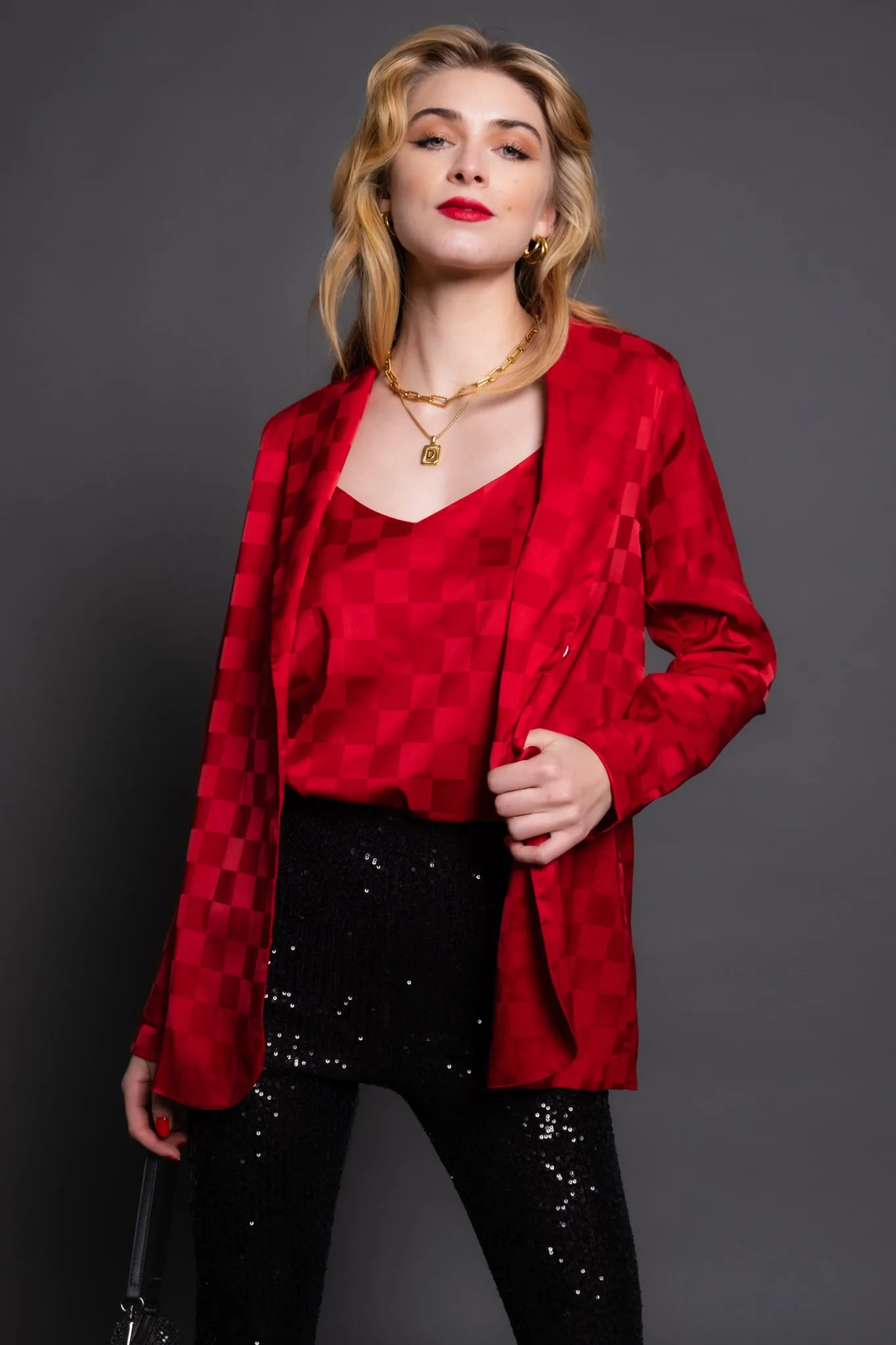Show Me Your Mumu Spotlight Satin Tank