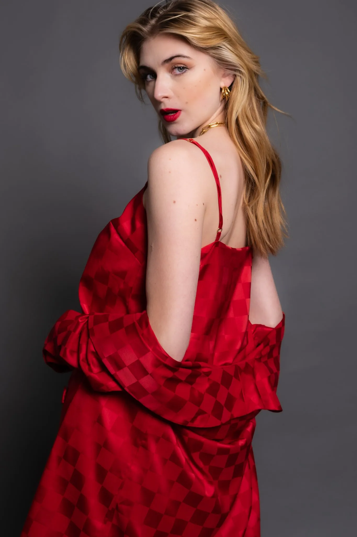 Show Me Your Mumu Spotlight Satin Tank