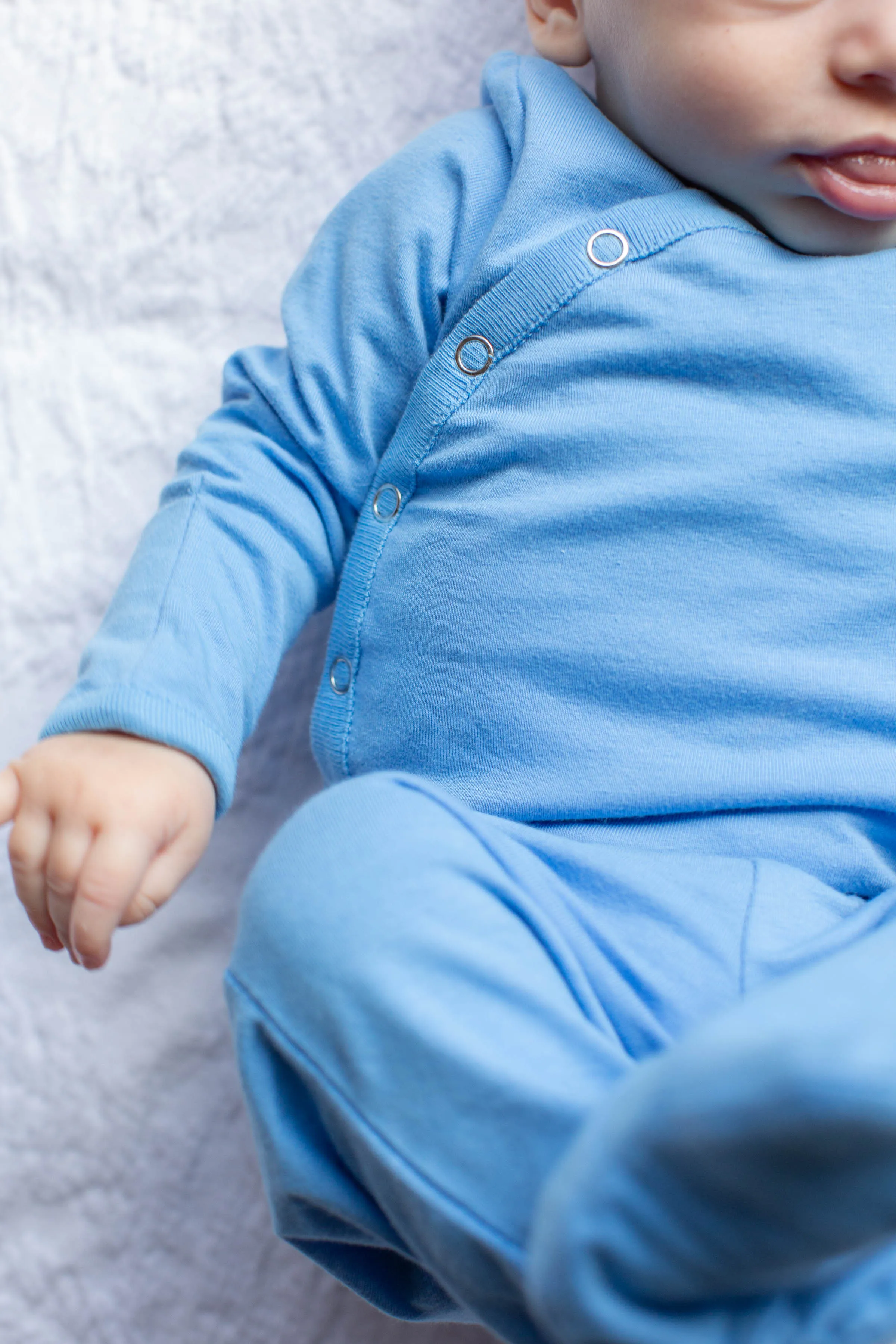 Sky Blue Baby Kimono Set