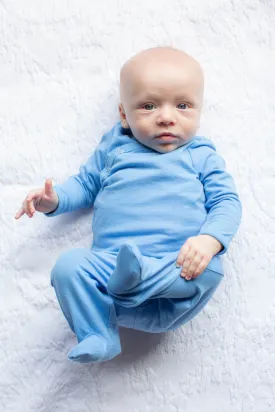 Sky Blue Baby Kimono Set
