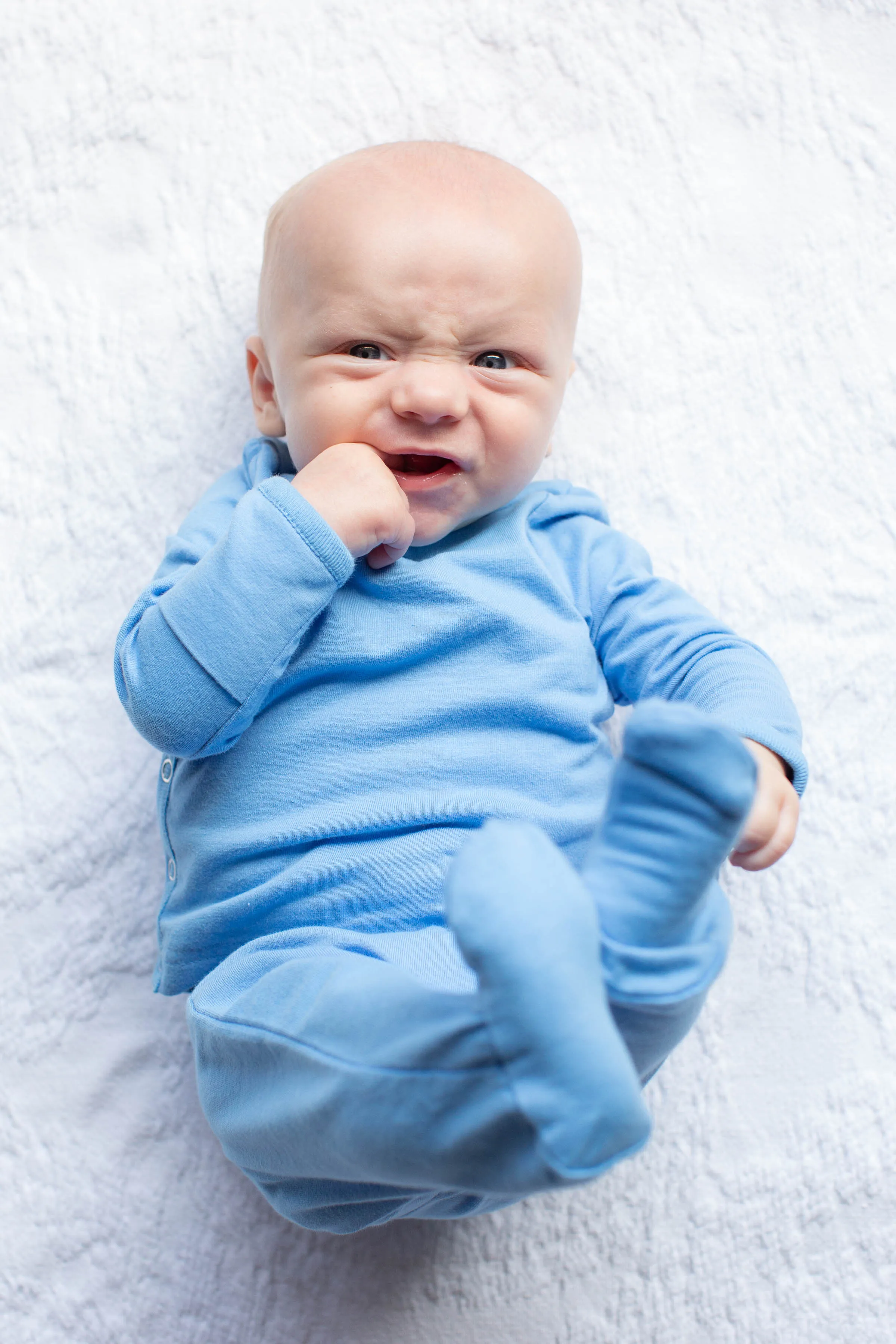 Sky Blue Baby Kimono Set