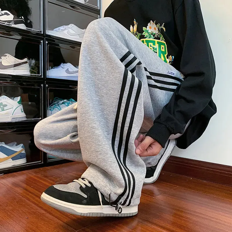Sweatpants Streetwear Black Brown Jogger Men's Sport Jogging Pants Casual Trousers Joggers