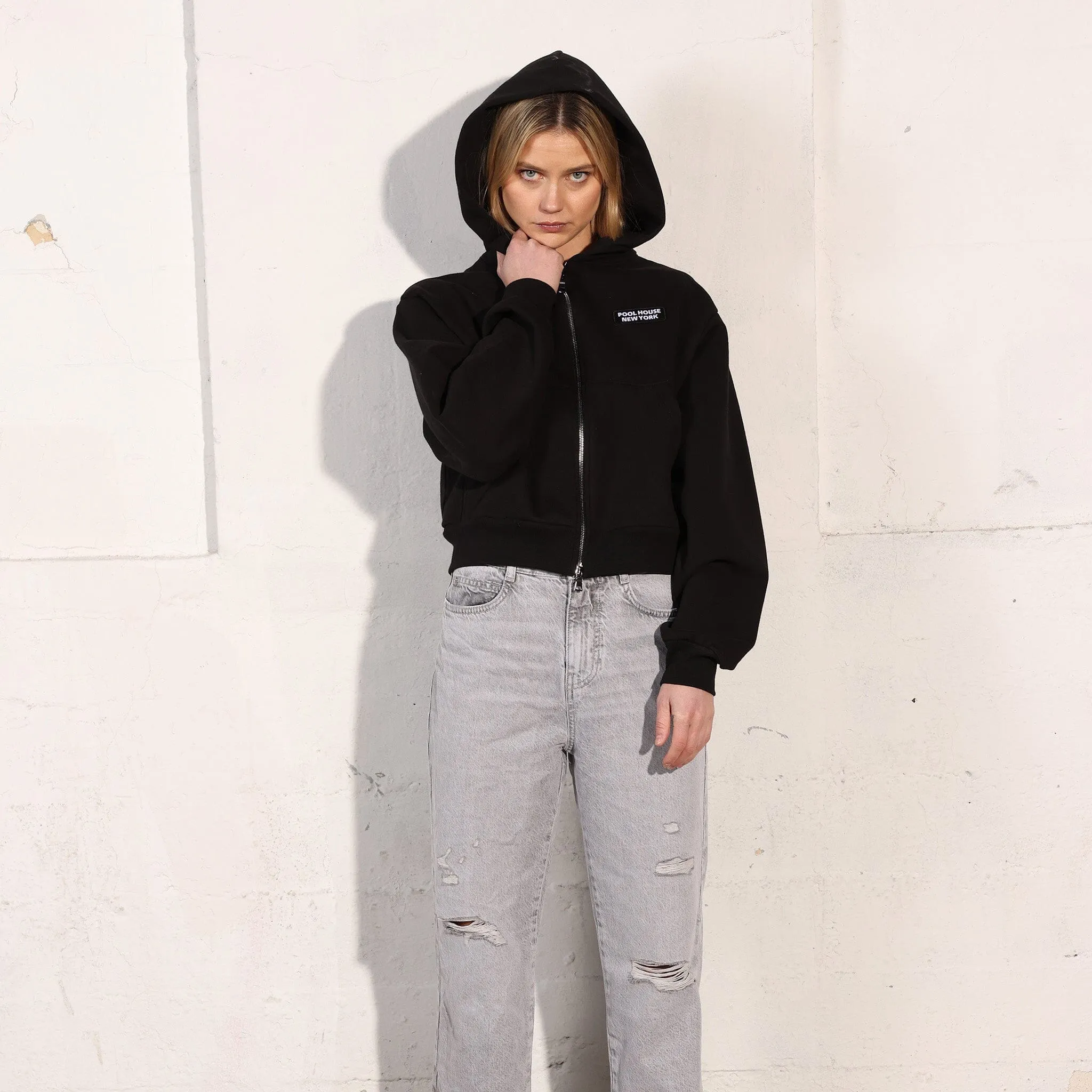 The Bleecker Cropped Double-Zip