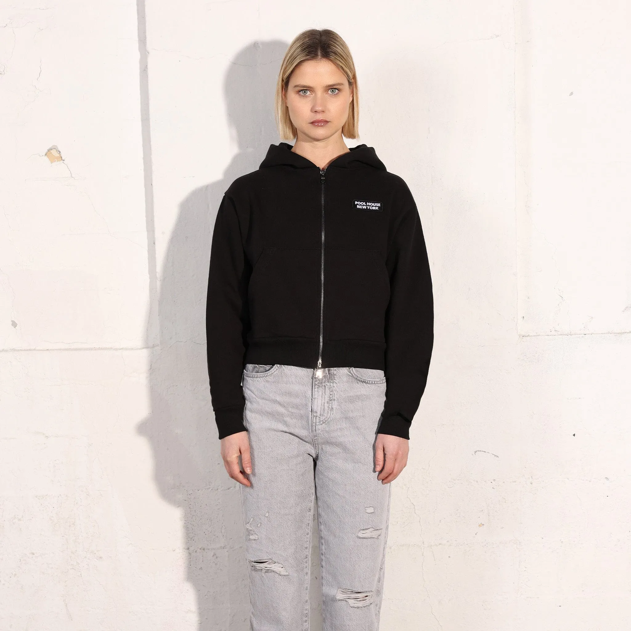 The Bleecker Cropped Double-Zip