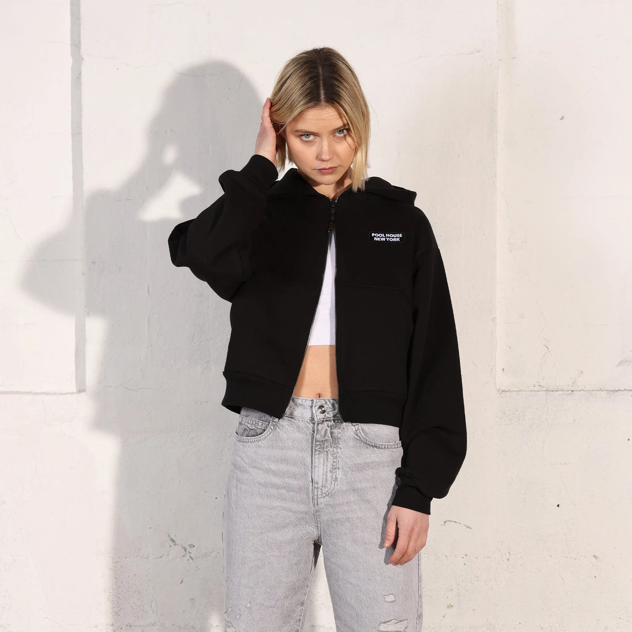 The Bleecker Cropped Double-Zip