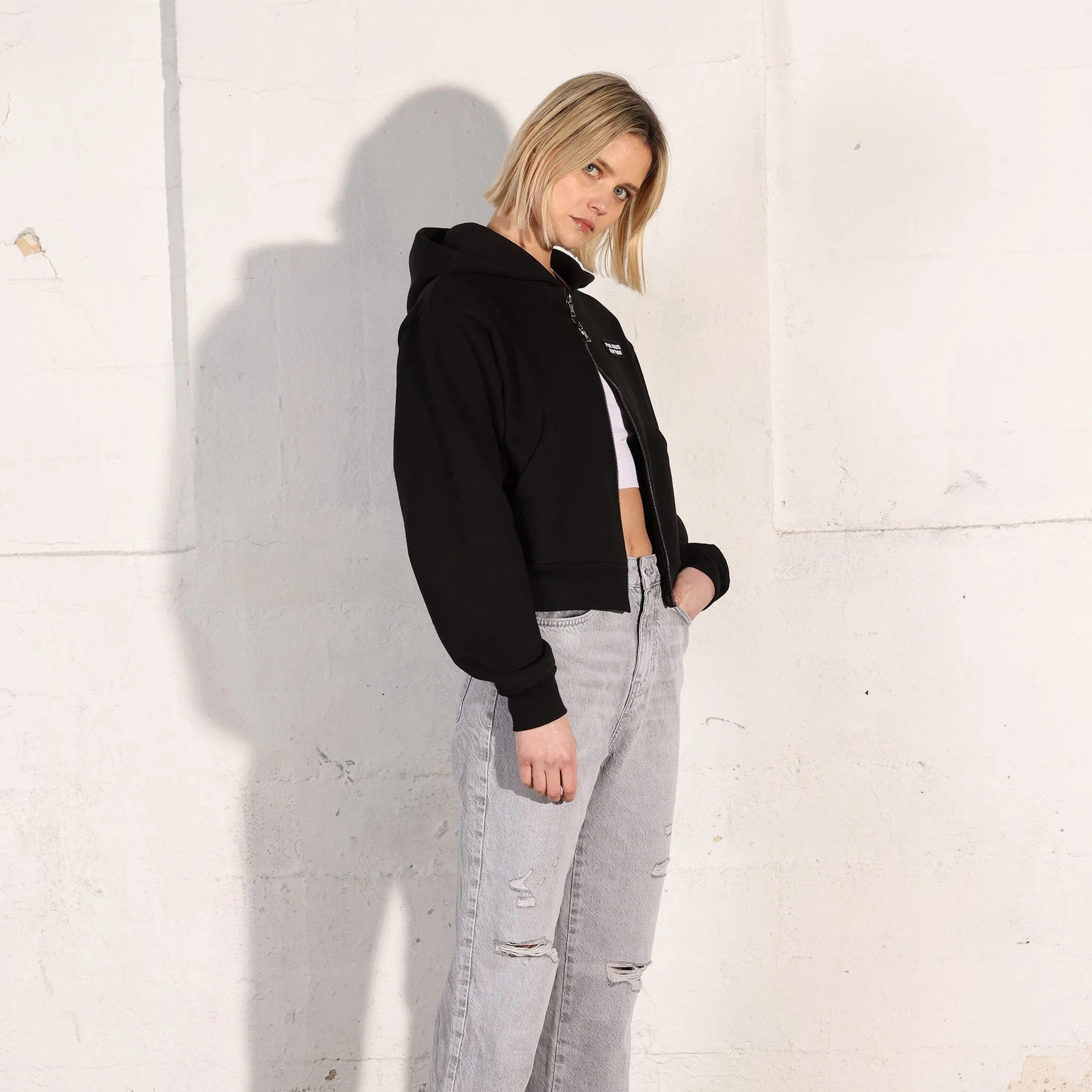 The Bleecker Cropped Double-Zip
