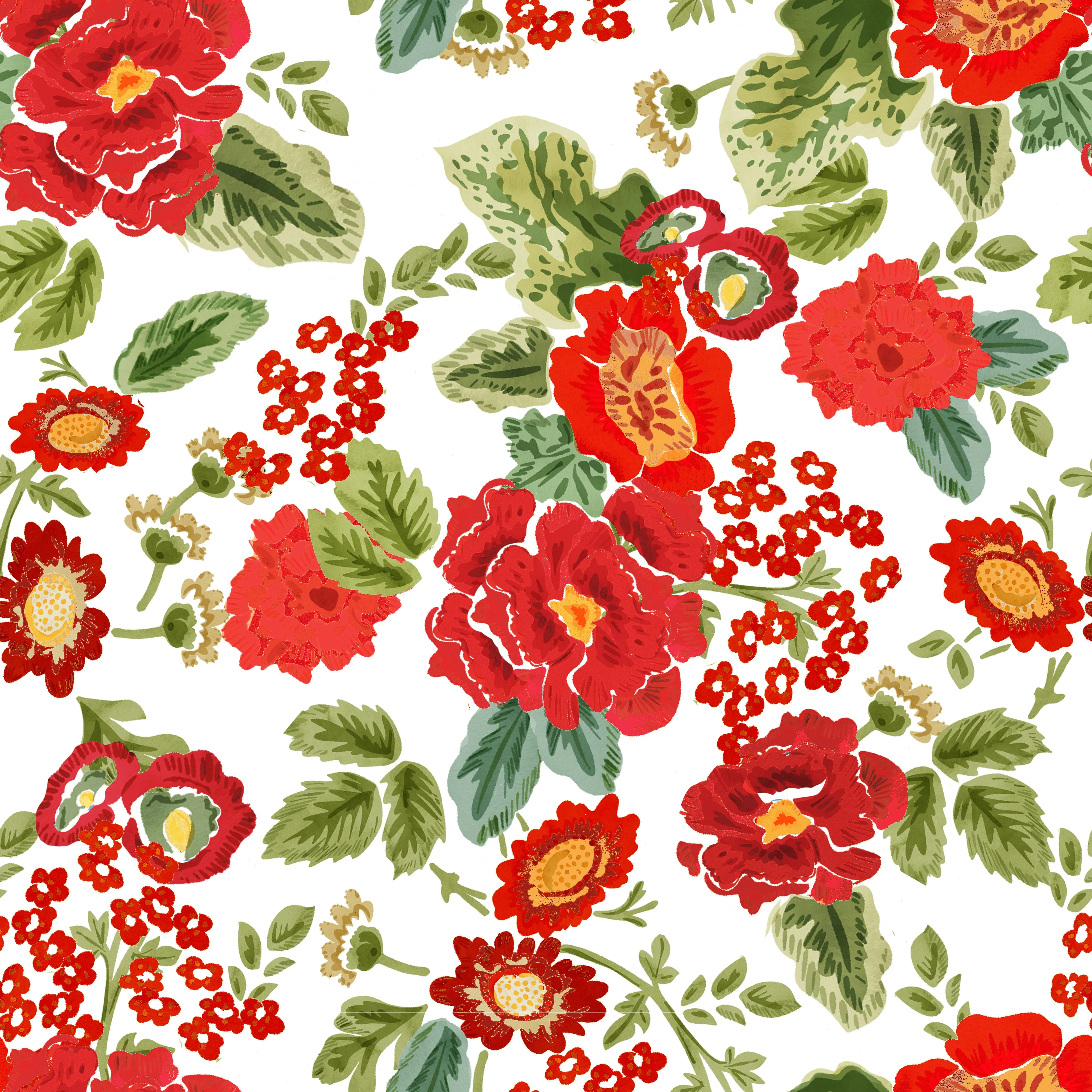 The Maxine Top - Hollyhock Heartbreak