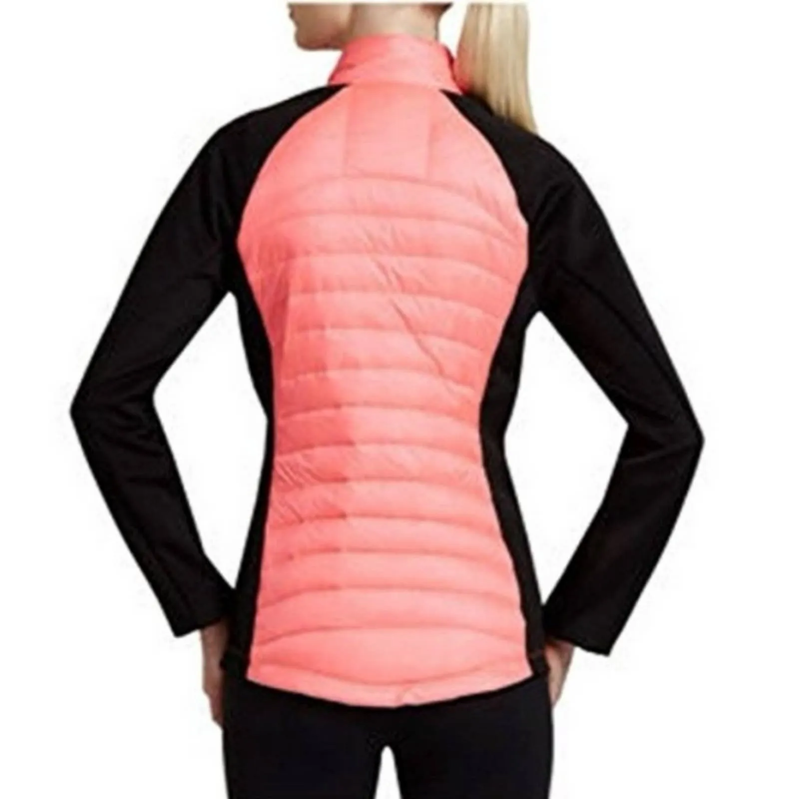 Thirty Two  Degrees Heat Weatherproof Mix Media Jacket Neon Pink Small